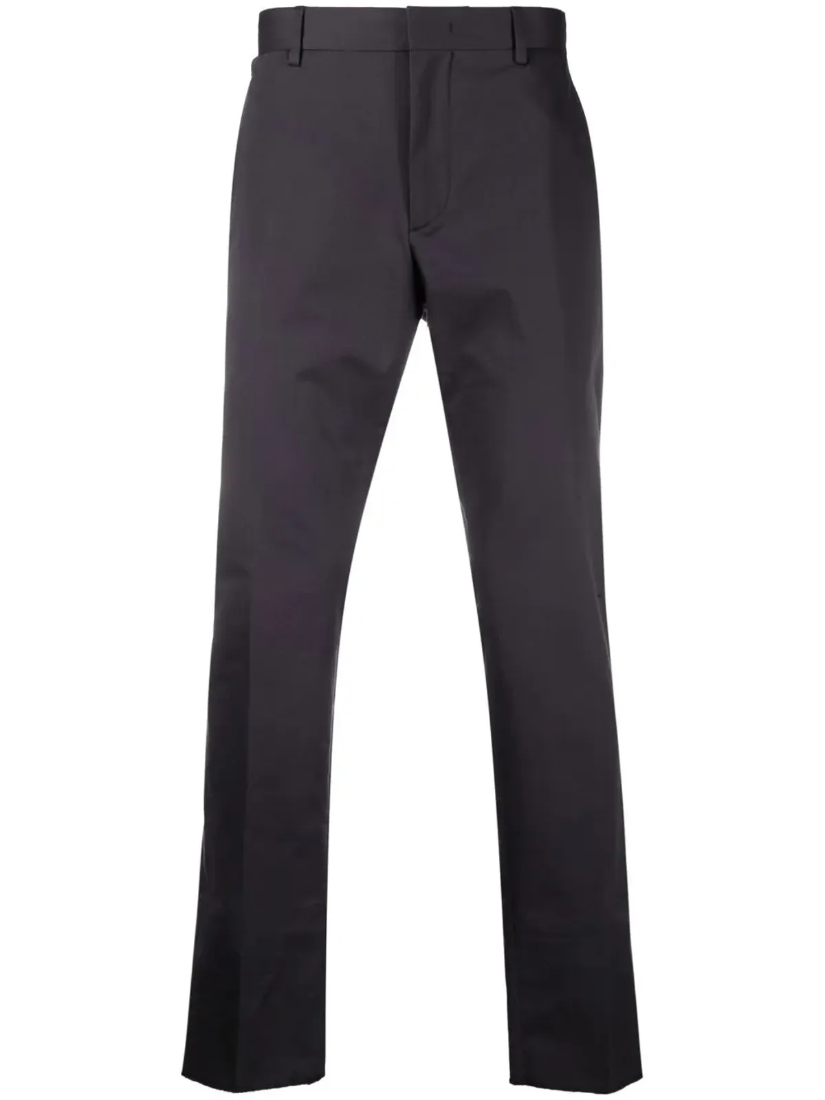 Zegna ストレートレッグ コットンパンツ ブルー - 画像1