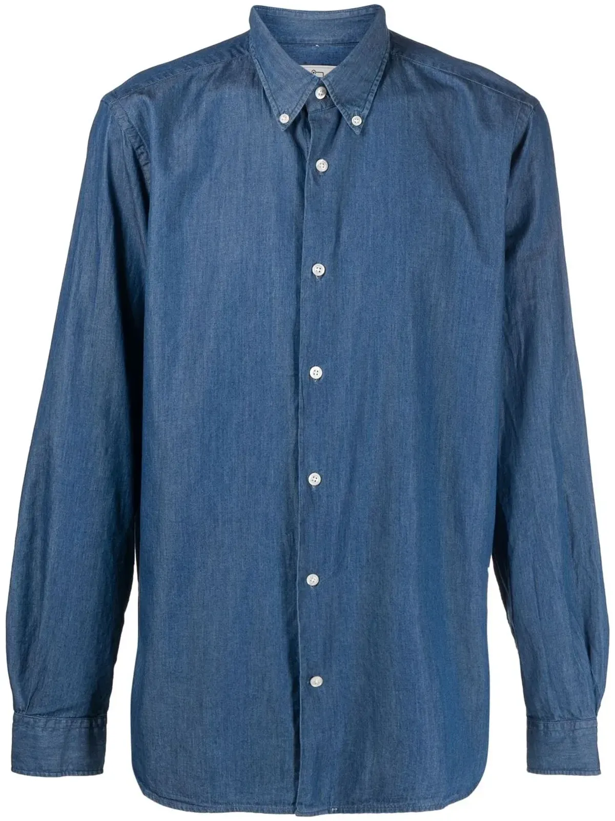 Woolrich デニムボタンダウンシャツ - 画像1
