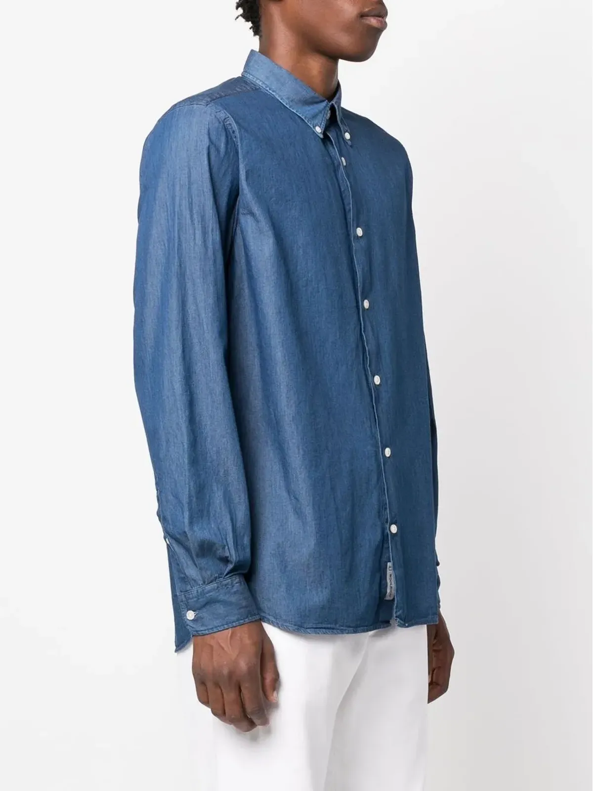 Woolrich デニムボタンダウンシャツ - 画像3