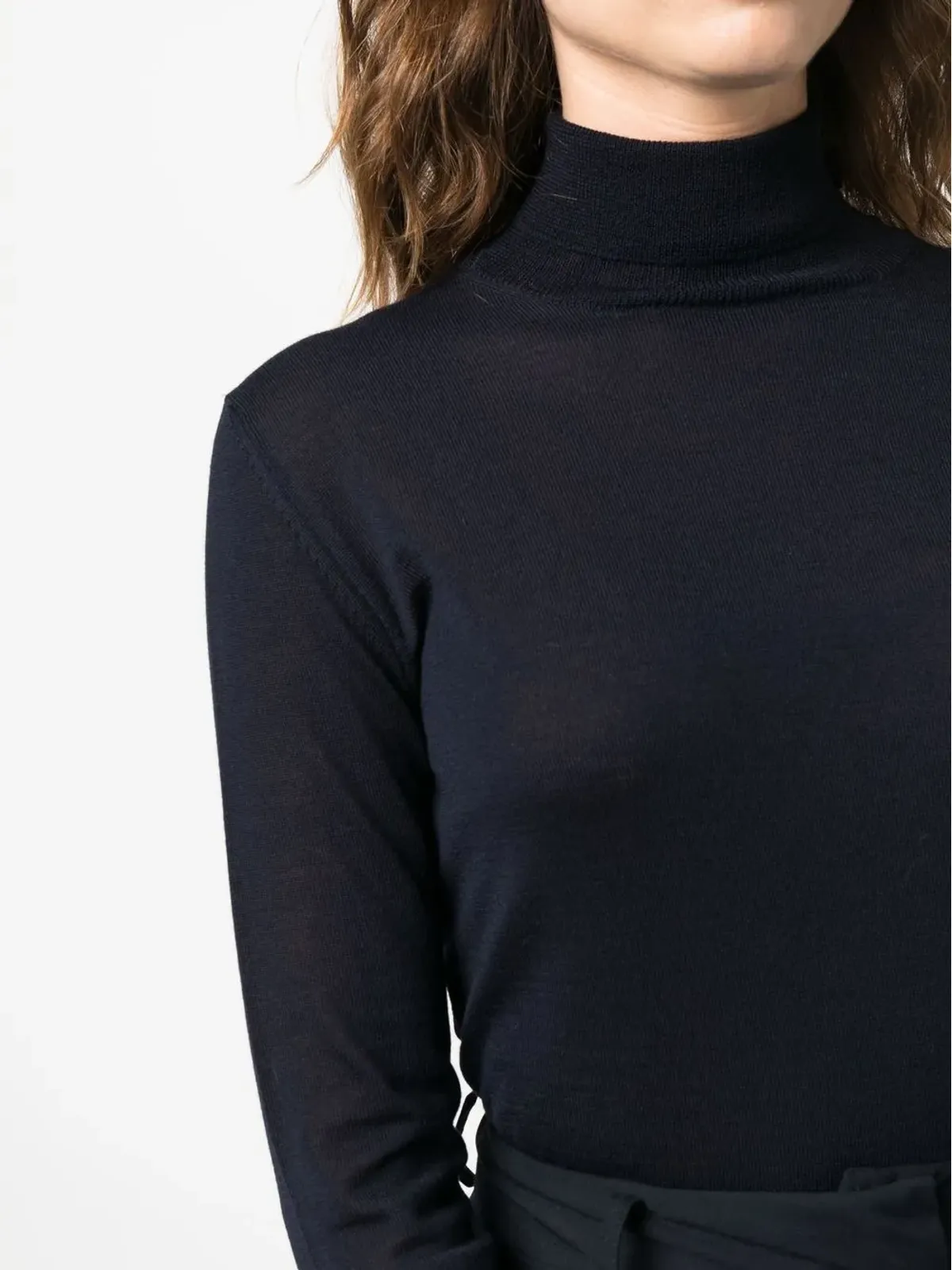 Woolrich ファインニット タートルネックトップ - 画像5
