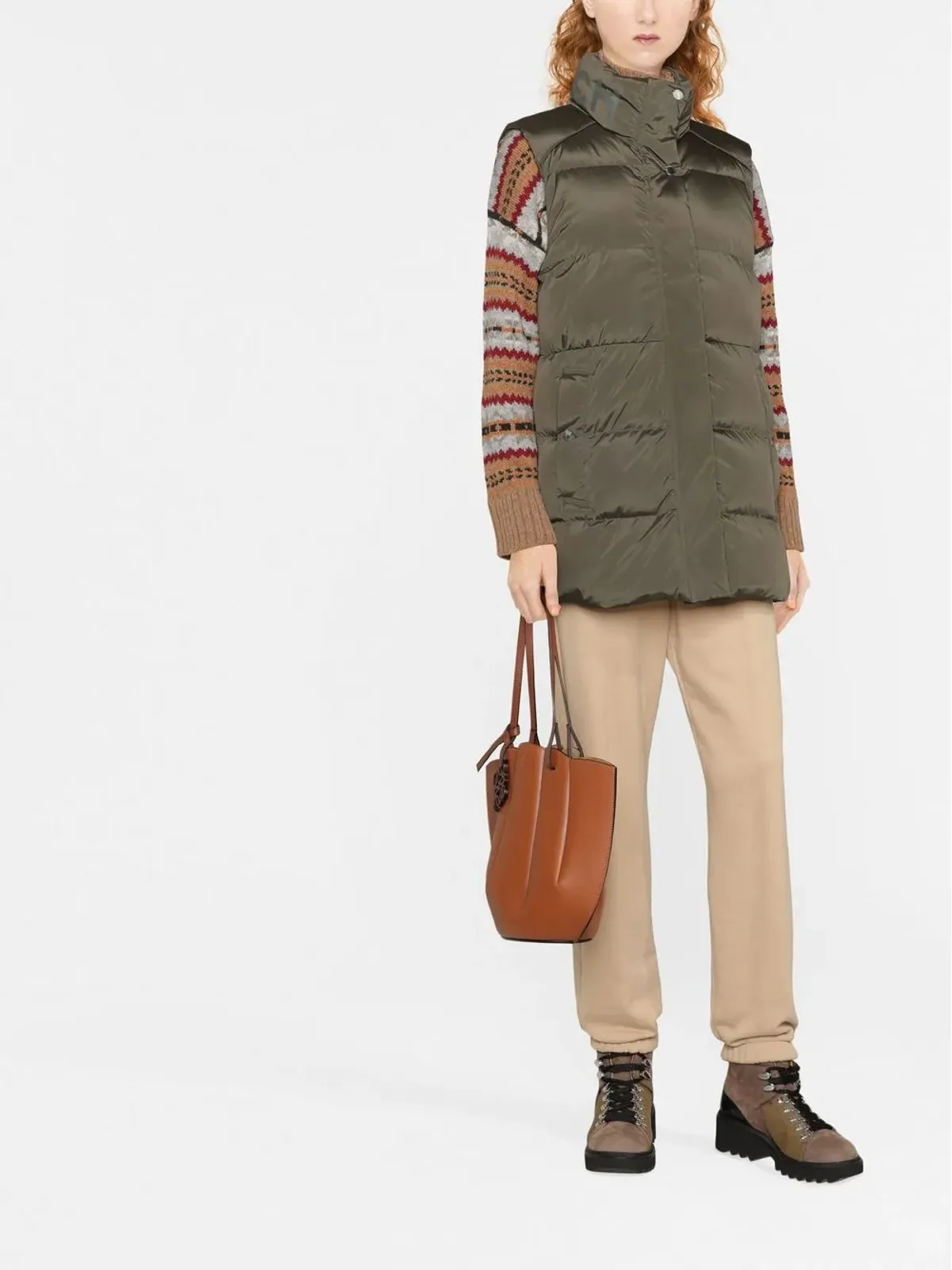 Woolrich アルセア パディッド ジレ - 画像2