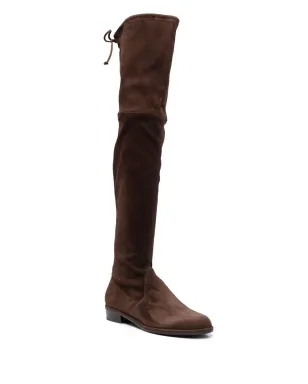 Stuart Weitzman Lowland タイハイブーツ ブラウン - サムネイル2