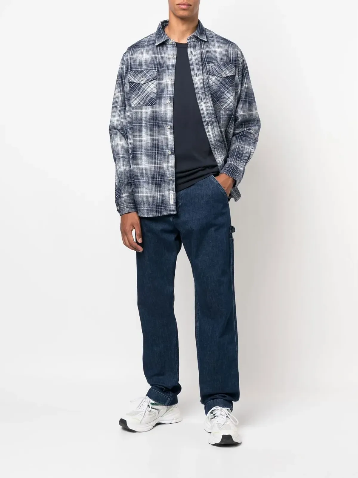 Woolrich チェック柄ボタンアップシャツ - 画像2