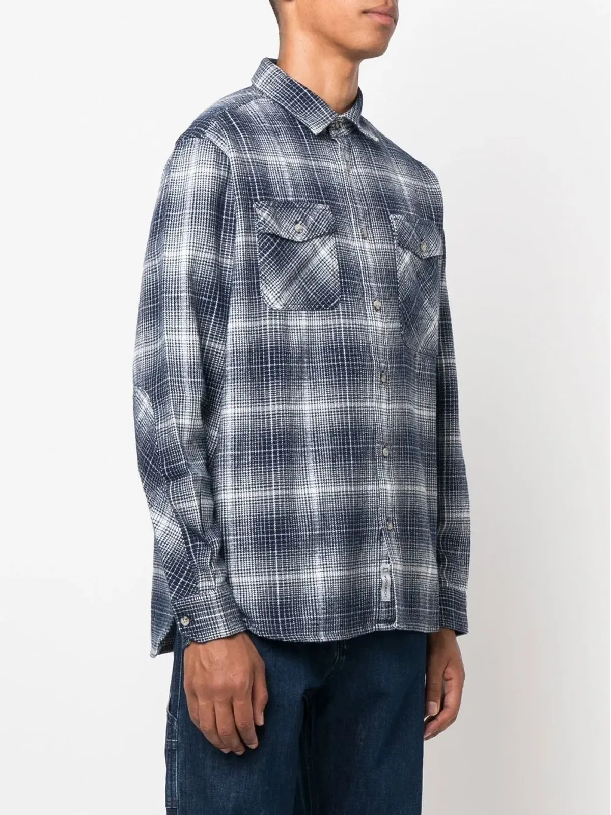 Woolrich チェック柄ボタンアップシャツ - 画像3