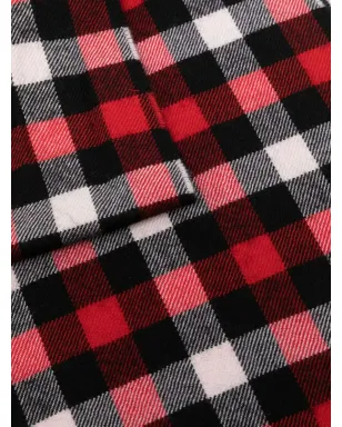 Woolrich マイクロバファローチェックスカーフ - サムネイル3
