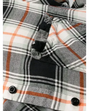 Woolrich チェックシャツドレス ブラック - サムネイル5