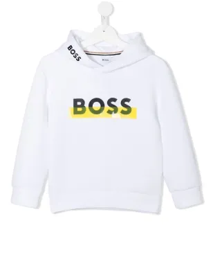 BOSS Kidswear ロゴプリント パーカー - サムネイル1