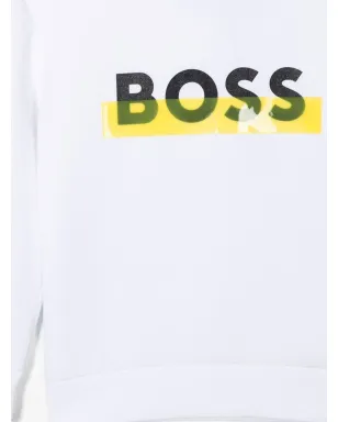 BOSS Kidswear ロゴプリント パーカー - サムネイル3