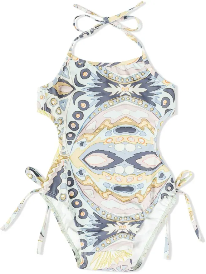 Cult Gaia Cult Gaia Eve cut-out one-piece swimsuit - Whiteの商品画像