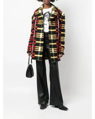 Vivienne Westwood チェック柄ダブルブレストコート - サムネイル3