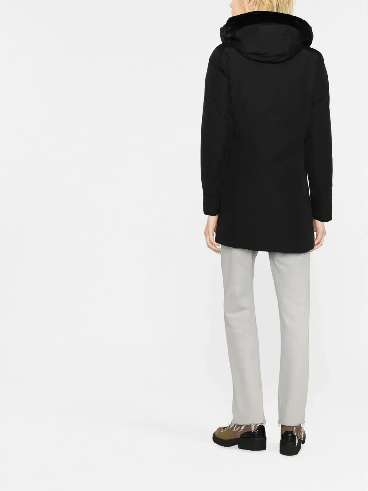 Woolrich ビーカー フード付きパーカー - 画像4