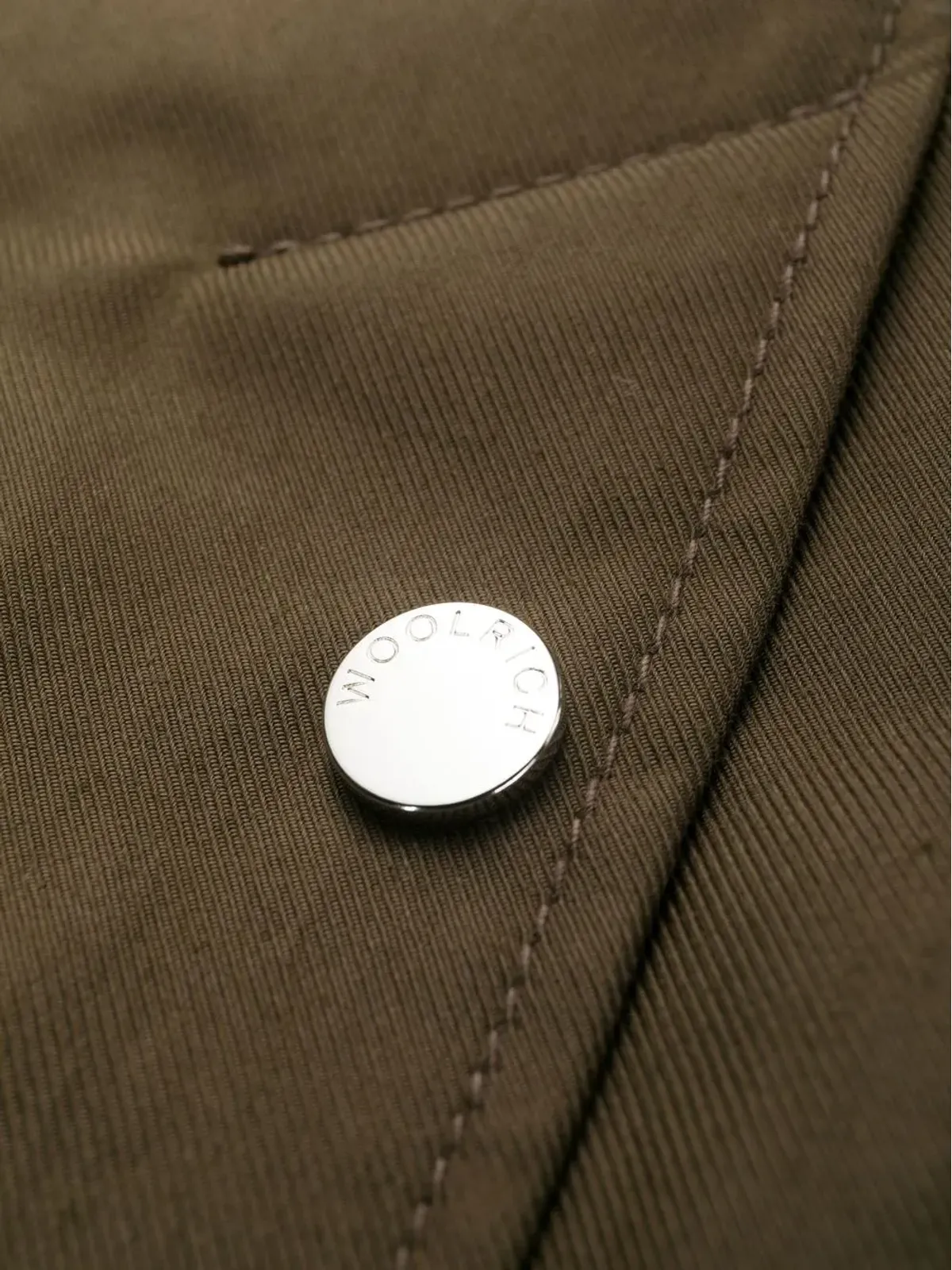 Woolrich ラティモア ベルト付きコート - 画像5