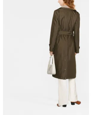 Woolrich ラティモア ベルト付きコート - サムネイル4