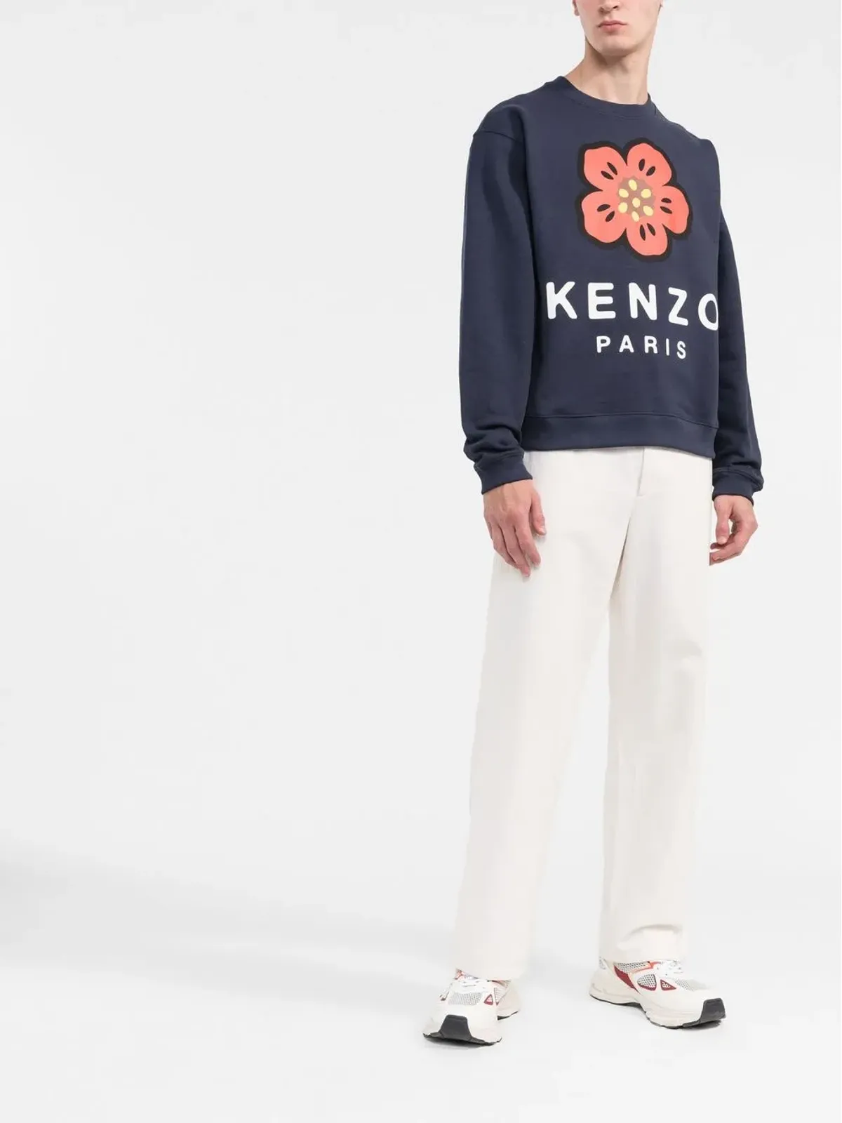 Kenzo ボケフラワー クルーネック スウェットシャツ - 画像2
