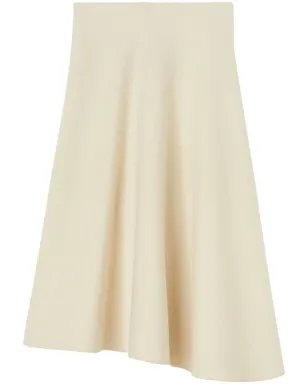 Jil Sander フルーテッドAラインウールスカート - サムネイル1