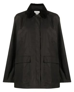 TOTEME Country cotton jacket - Black - サムネイル1