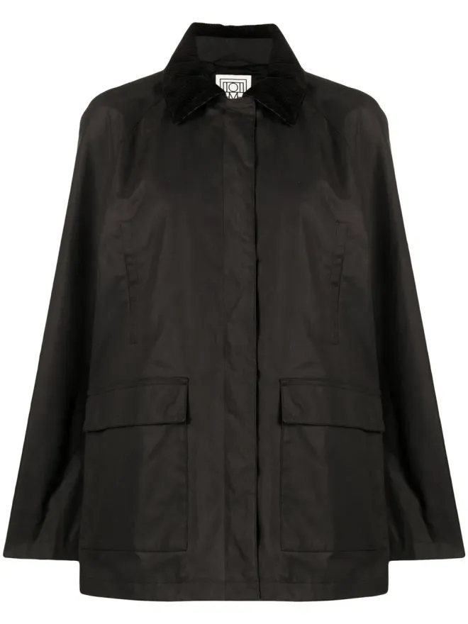 TOTEME TOTEME Country cotton jacket - Blackの商品画像