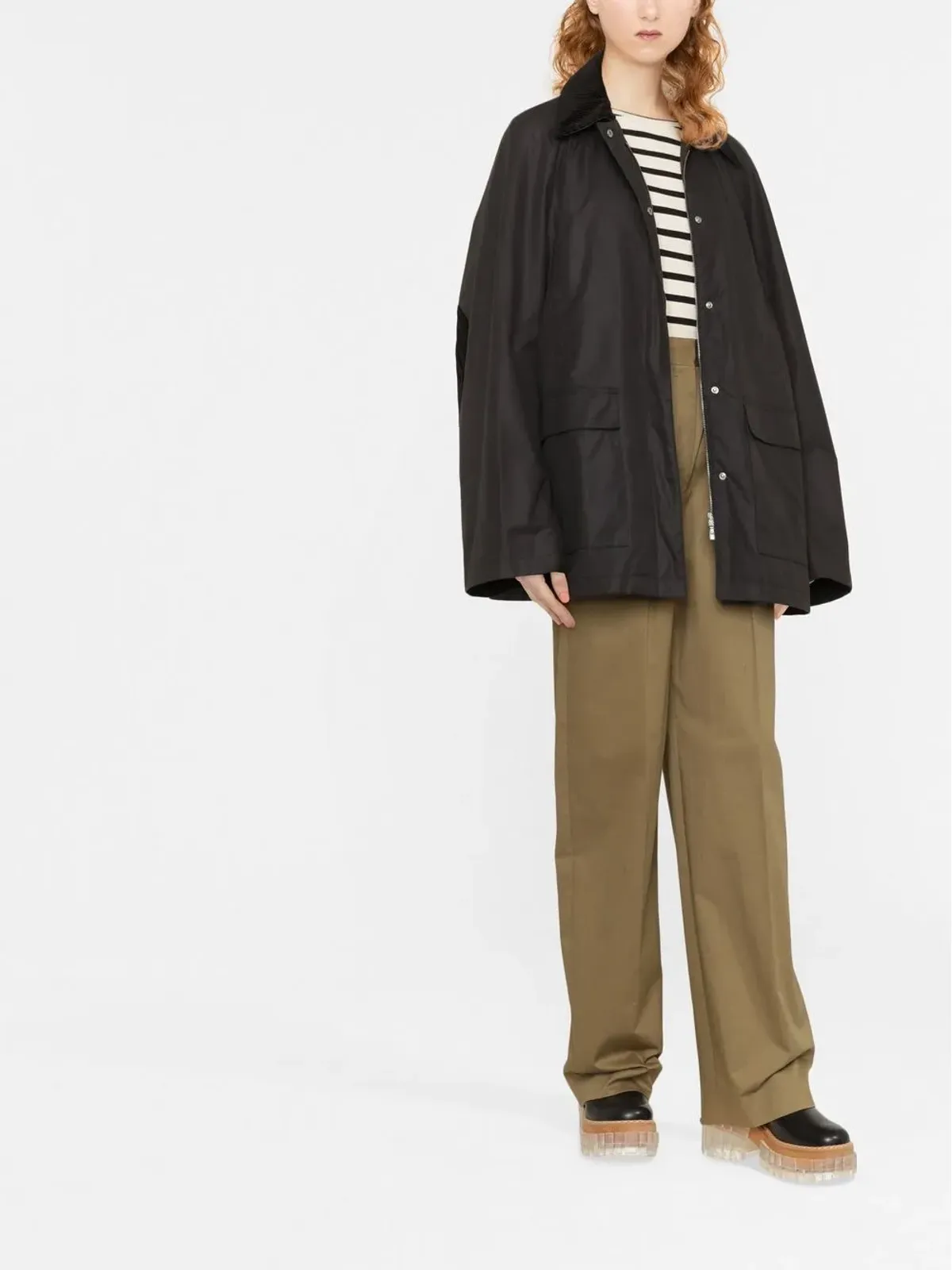 TOTEME Country cotton jacket - Black - 画像2