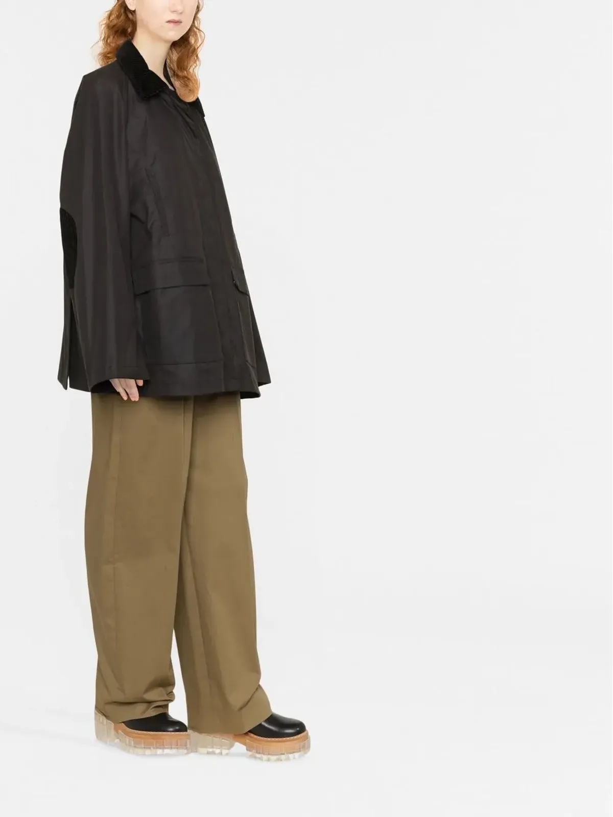 TOTEME Country cotton jacket - Black - 画像4