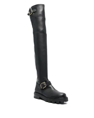 Jimmy Choo バイカー II ニーハイブーツ - サムネイル2