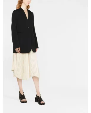 Jil Sander ラペルレス・シングルブレスト・ブレザー - サムネイル2