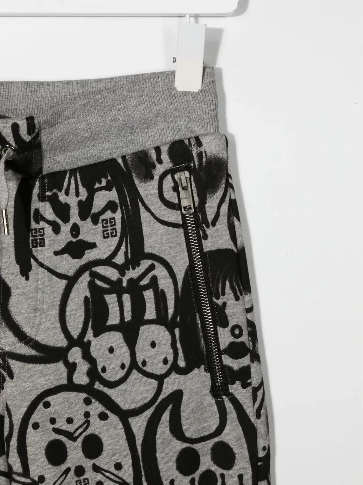 Givenchy Kids graphic print track pants - Grey - 画像3