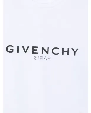 Givenchy Kids ロゴプリント コットン Tシャツ - サムネイル3
