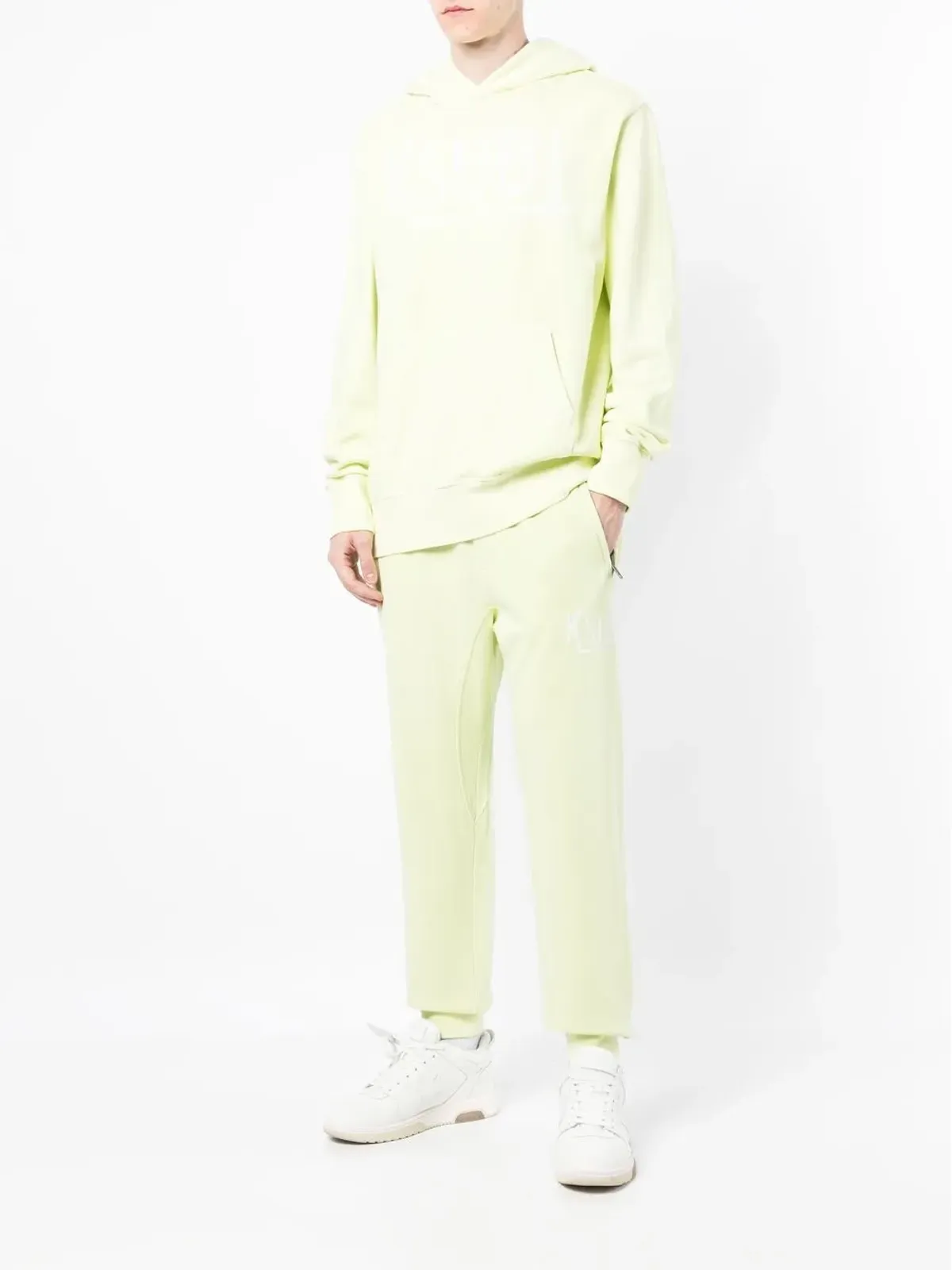 Ksubi ロゴプリント コットン フーディー - 画像2