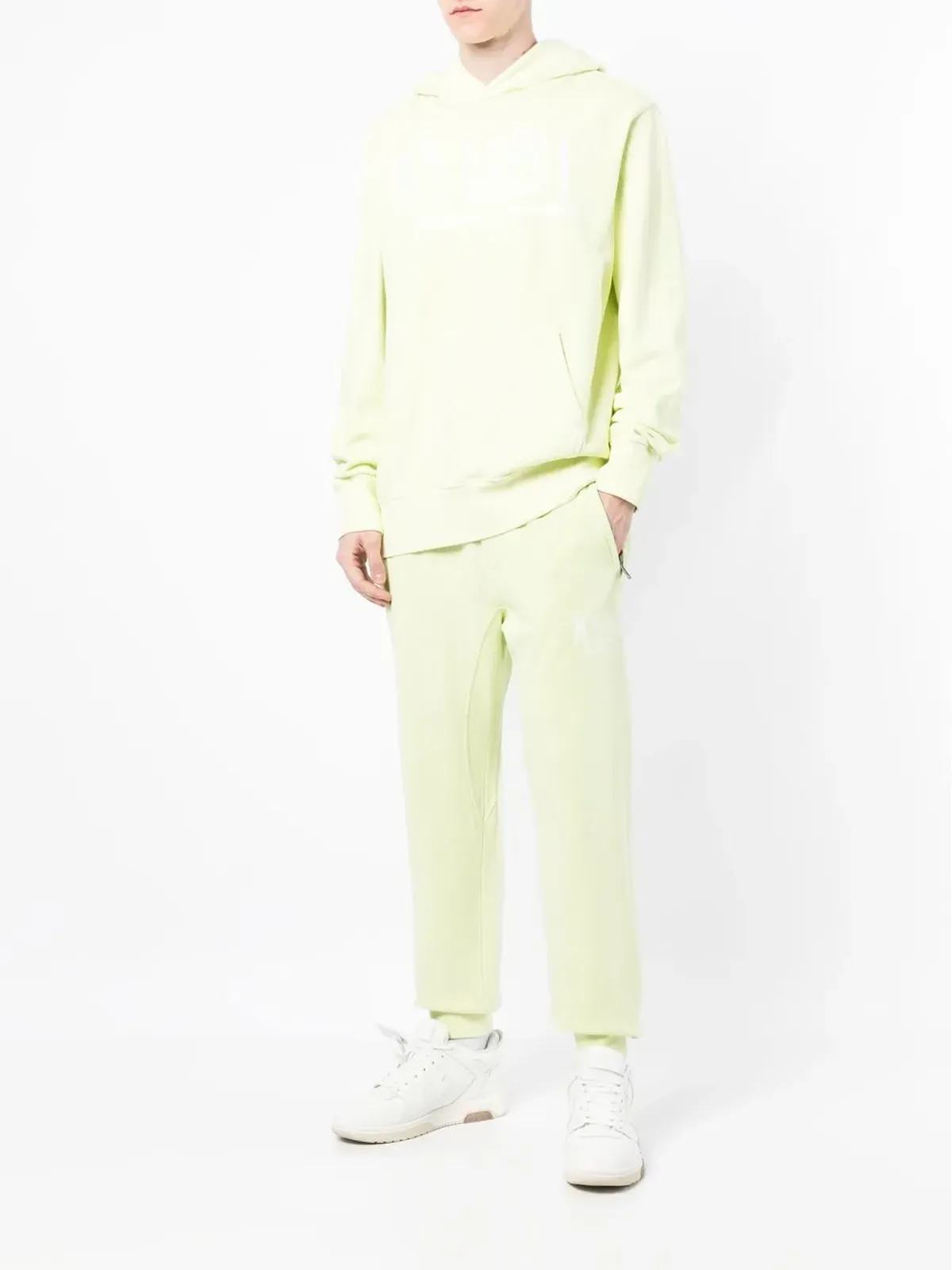 Ksubi ドローストリングウエスト コットン トラックパンツ - グリーン - 画像2