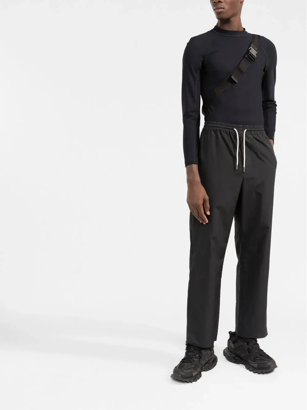 Balmain ロゴ入り長袖トップ - 画像2