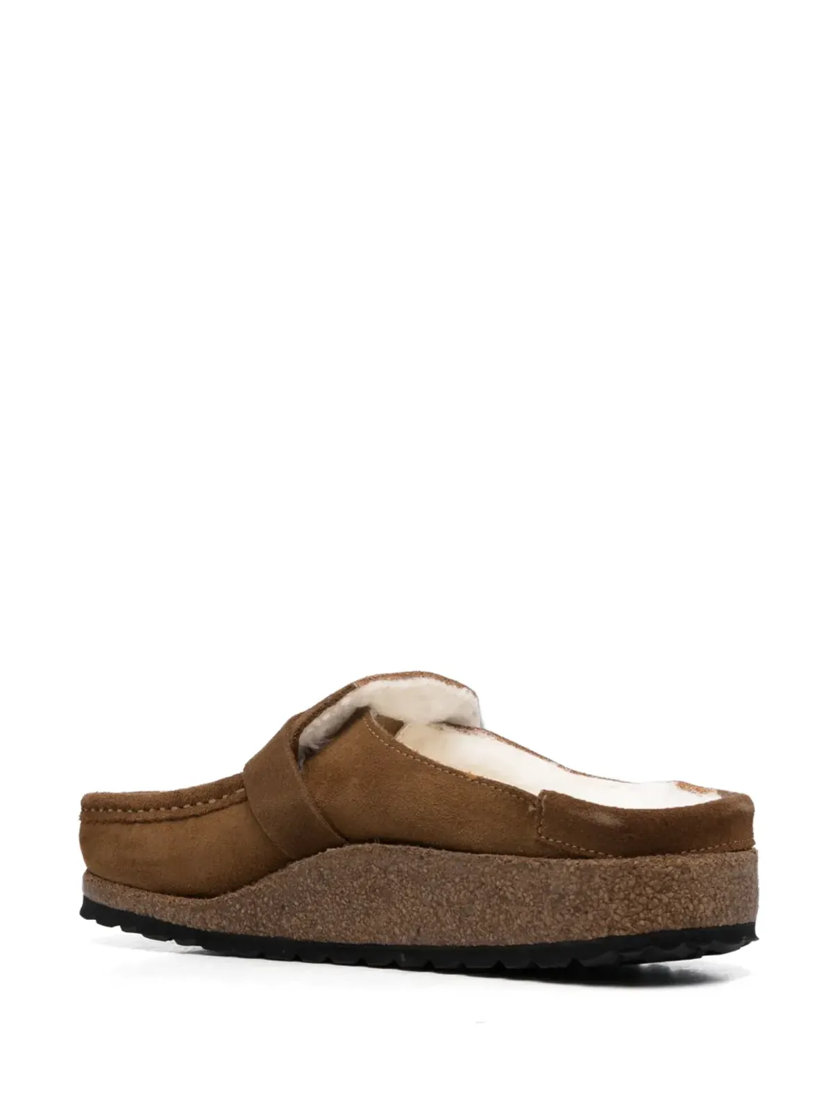 Birkenstock Buckley スリップオン ラインド クロッグ ブラウン - 画像3