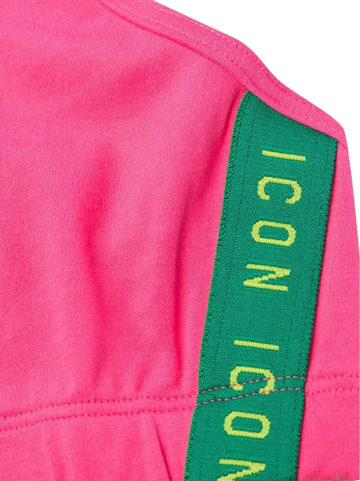DSQUARED2 アイコン カラーブロック ビキニトップ - ピンク - 画像3