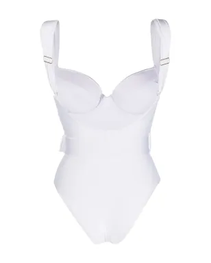 Noire Swimwear ベルトディテールのワンピース水着 - サムネイル2
