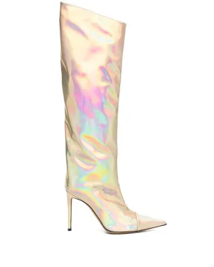 Alexandre Vauthier ポインテッドトゥ膝丈ブーツ - サムネイル1