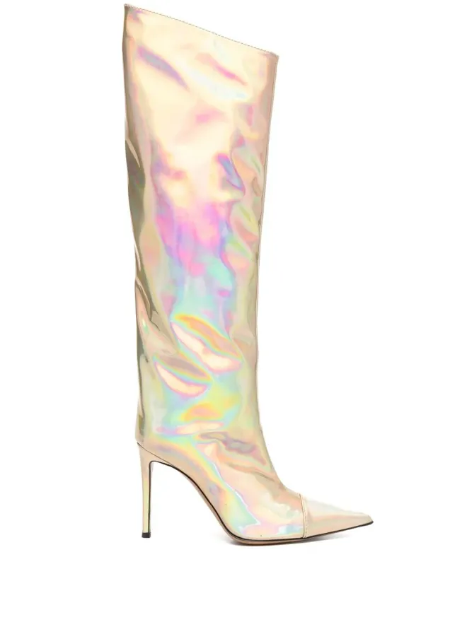 Alexandre Vauthier Alexandre Vauthier ポインテッドトゥ膝丈ブーツの商品画像