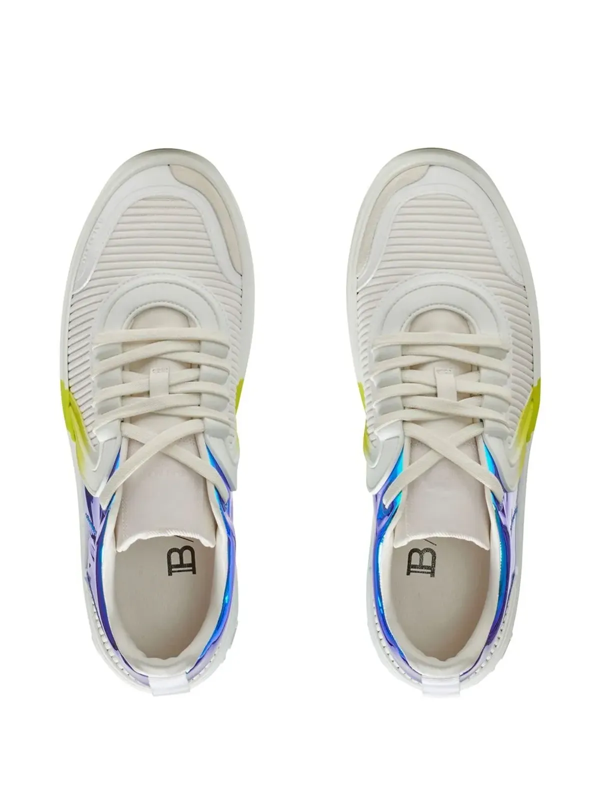 Balmain B-Skate ロー・トップスニーカー - ホワイト - 画像4