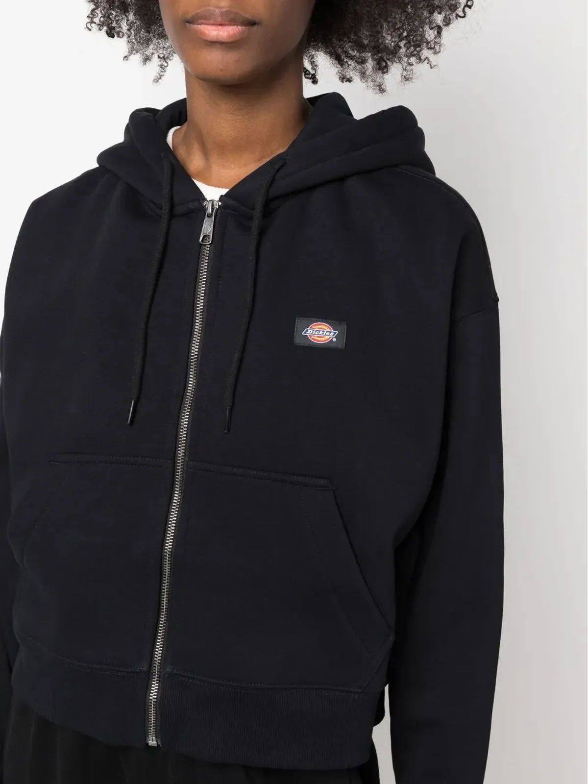 Dickies Construct ロゴパッチ付きジップアップフーディー - 画像5