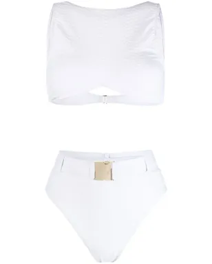 Noire Swimwear ベルテッドハイライズビキニ - サムネイル1