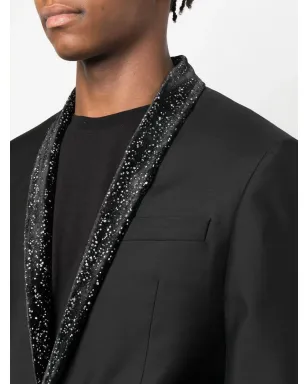 DSQUARED2 メタリックディテールのシングルブレストブレザー - サムネイル5
