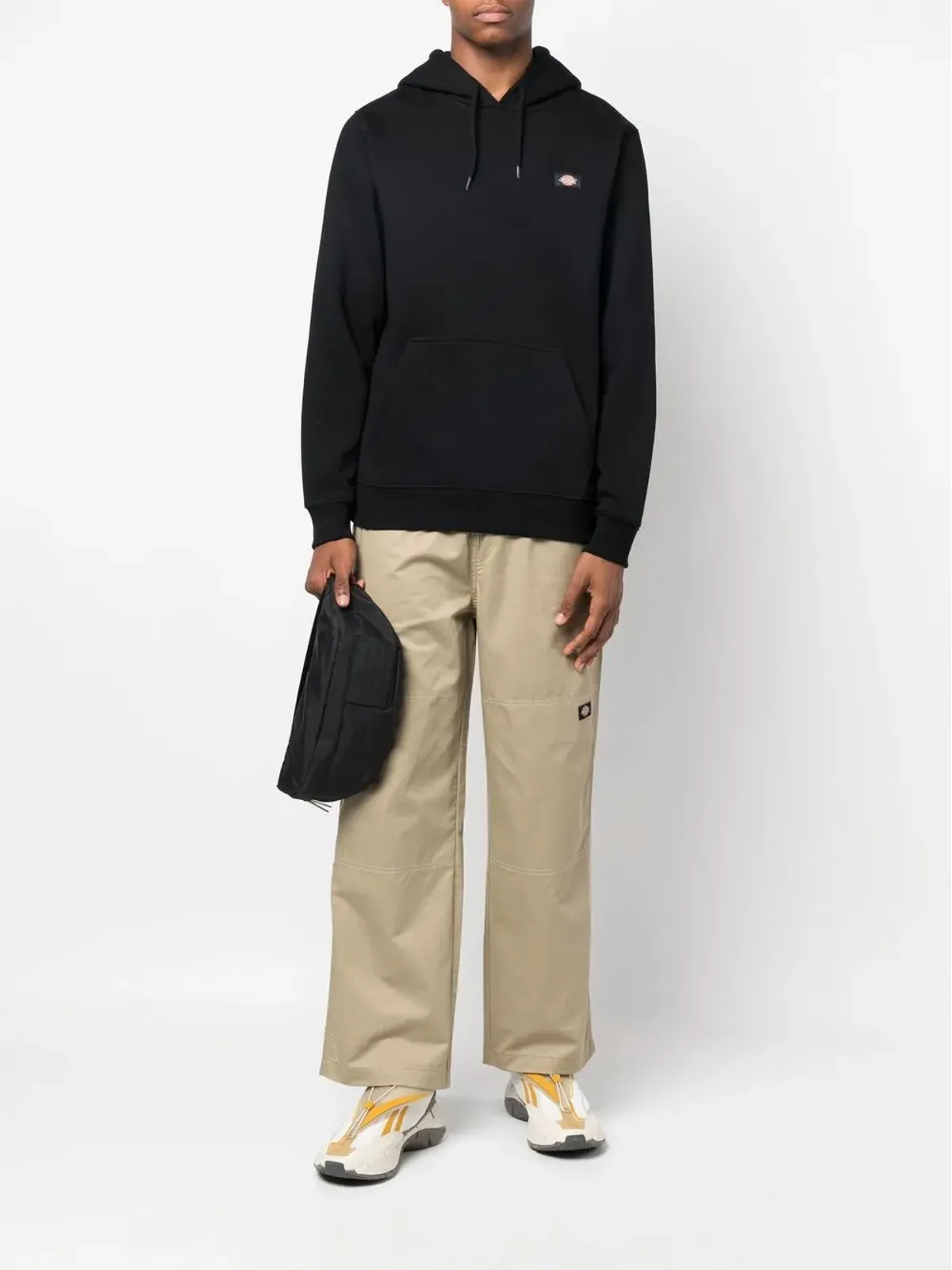 DICKIES ロゴパッチ長袖フーディ - 画像2