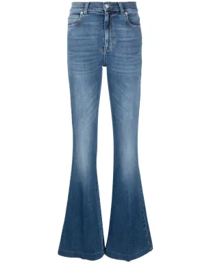 Alexander McQueen ロゴパッチ デニムジーンズ - サムネイル1