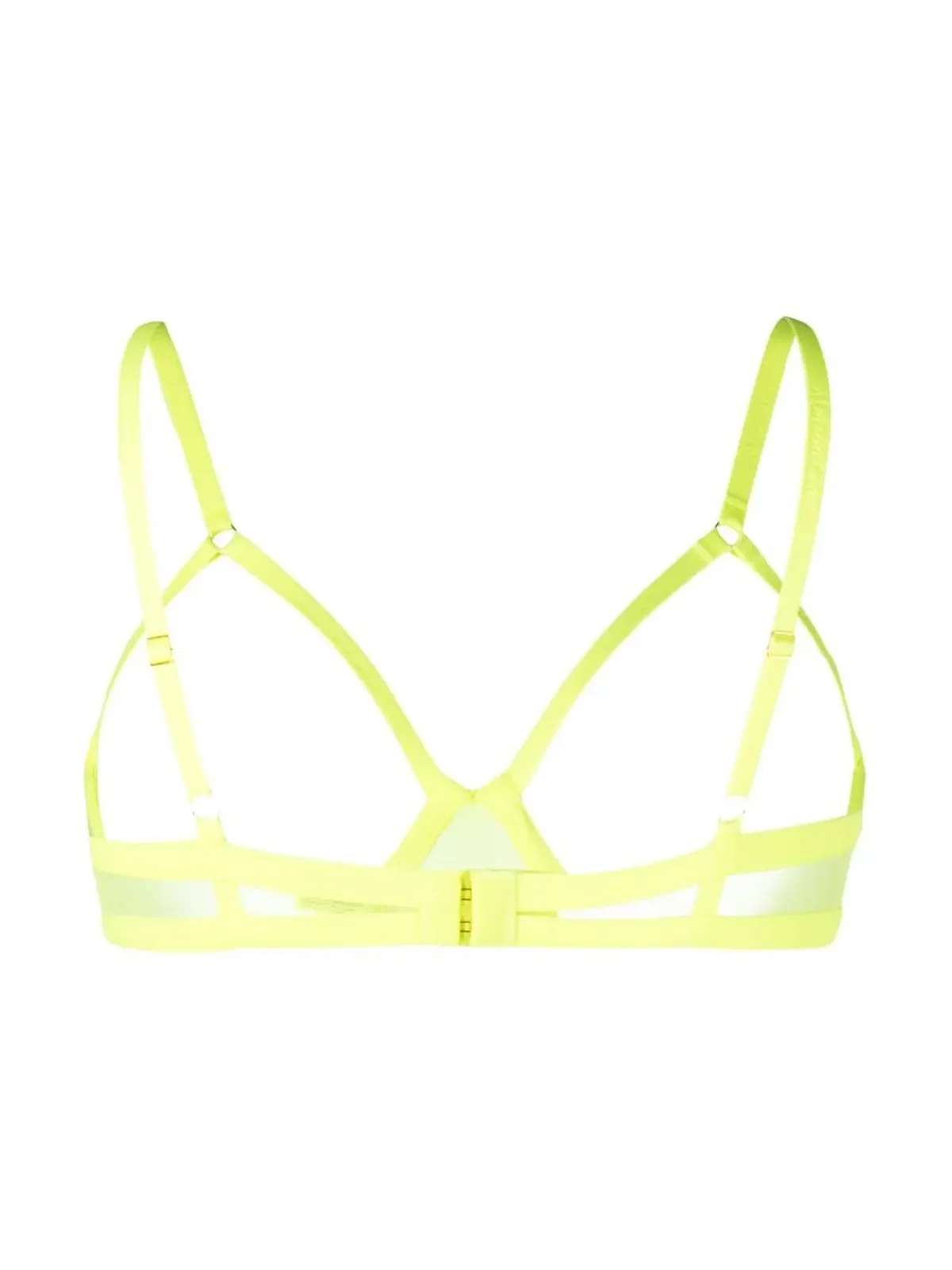 Maison Close Corps à Corps Neon sheer bra - Yellow - 画像2