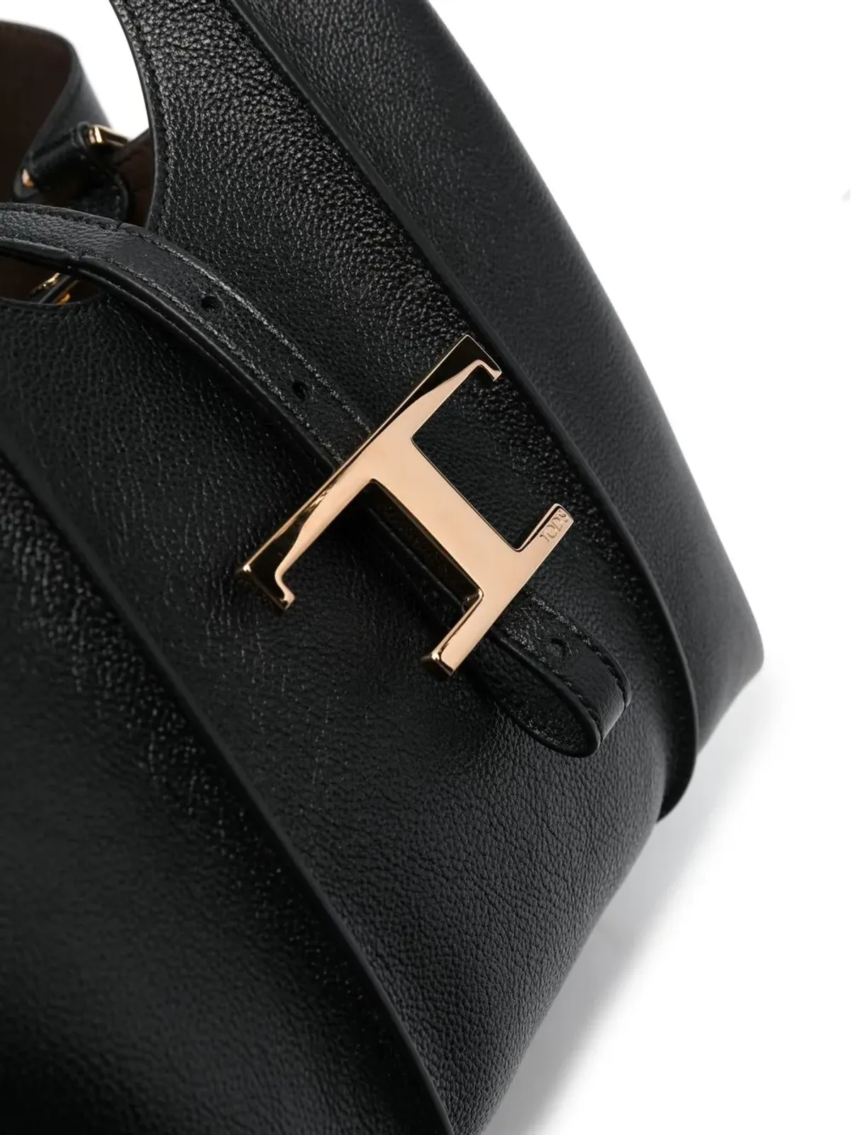 Tod's タイムレス ロゴプレート トートバッグ - 画像4