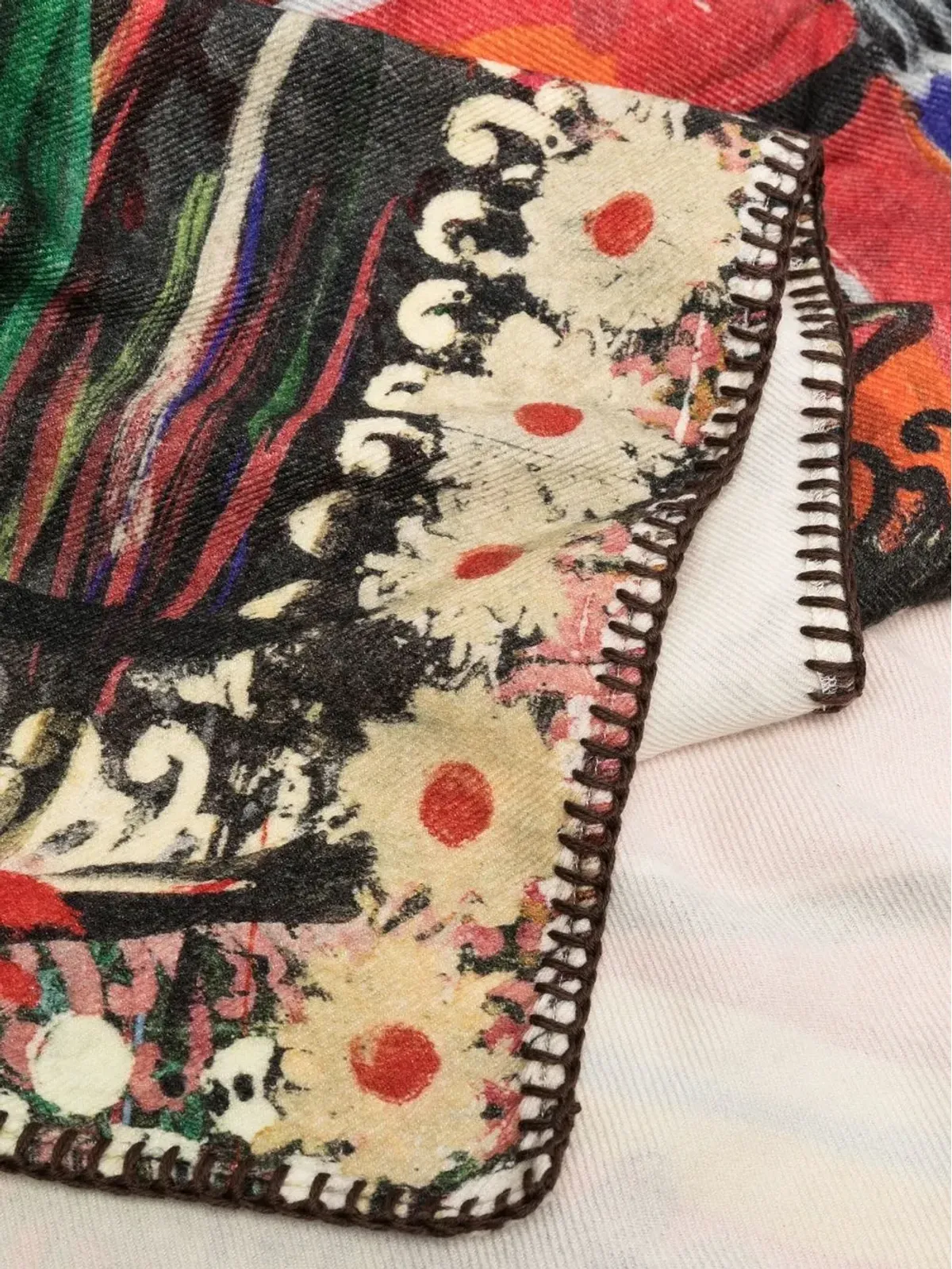 Givenchy イラストプリント ウールブランケット - マルチカラー - 画像2