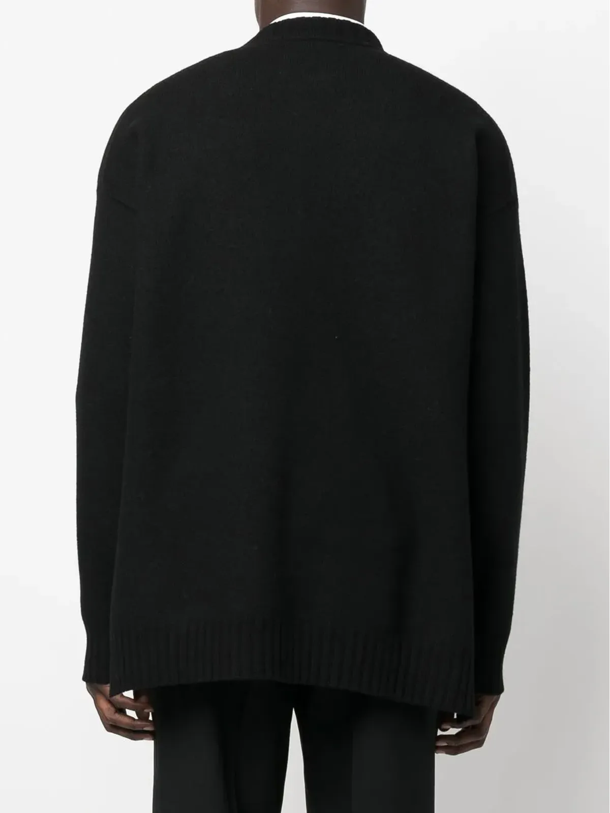 Jil Sander スプリットヘム クルーネック ジャンパー - 画像4