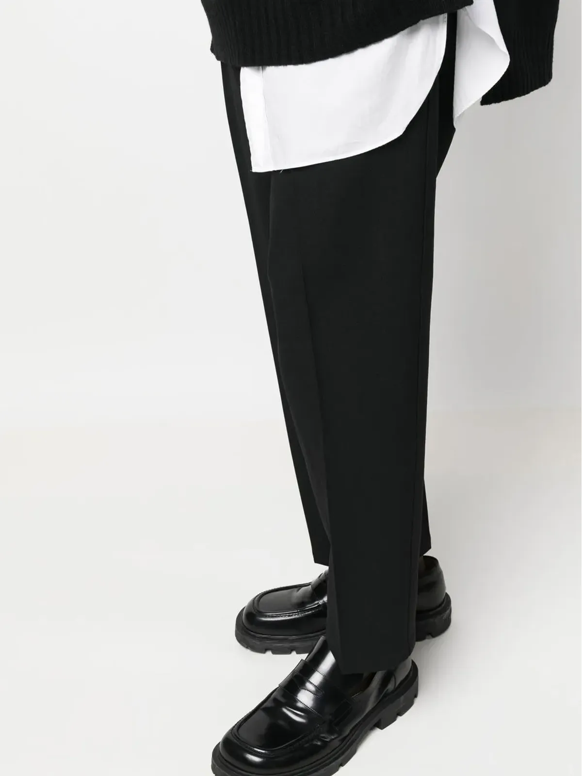 Jil Sander プリーツ入りストレートパンツ - 画像5