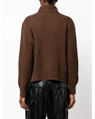 rag & bone ピアース カシミヤ タートルネック セーター - ブラウン - サムネイル4