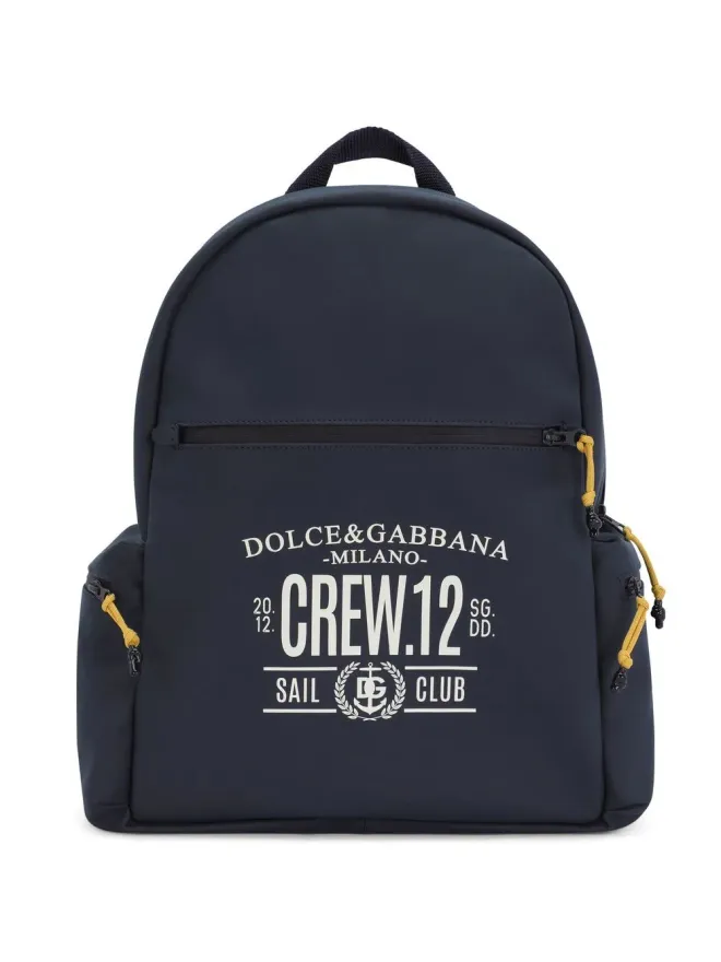 Dolce & Gabbana Kids Dolce & Gabbana Kids Crew Sail Club バックパックの商品画像