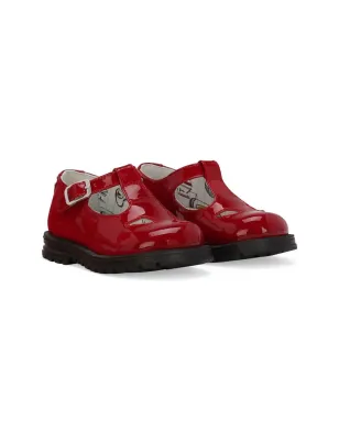 Dolce & Gabbana Kids ポリッシュ仕上げバレリーナ - サムネイル1