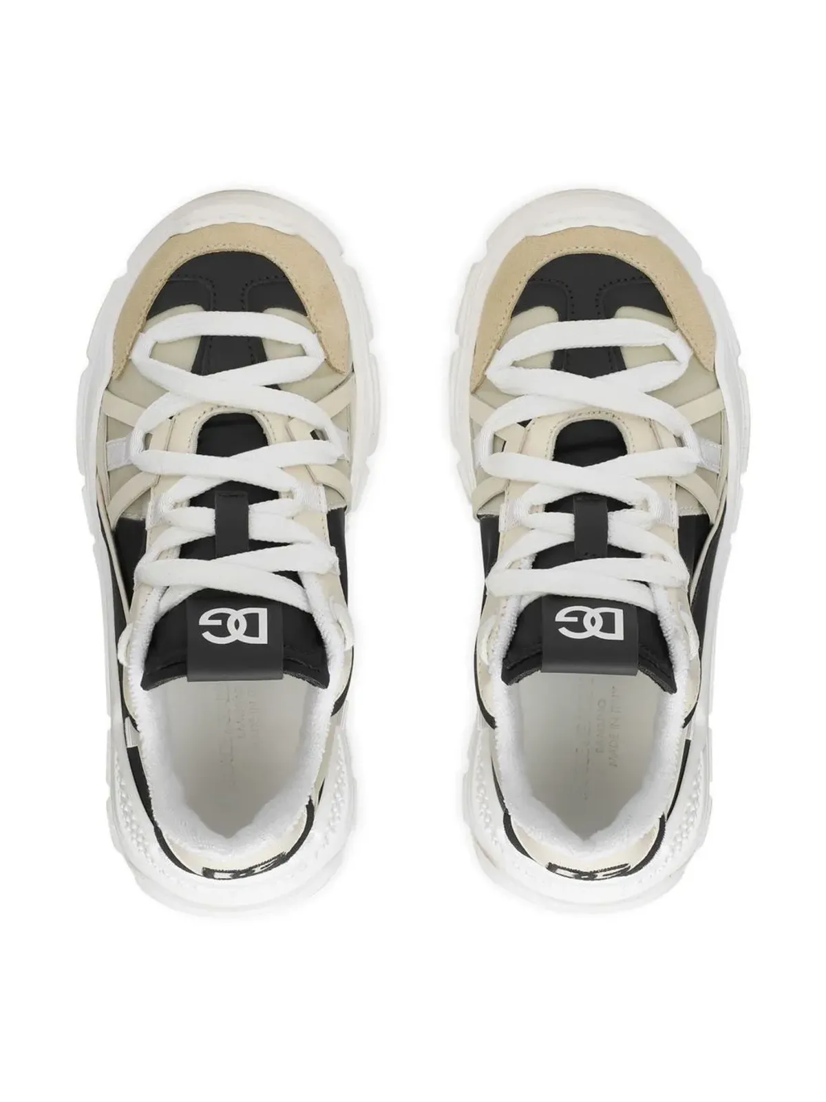 Dolce & Gabbana Kids Airmaster ローカットスニーカー - ニュートラル - 画像4